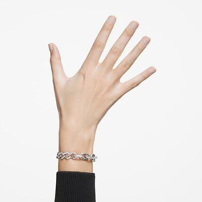 Byzylyk për femra Swarovski Dexter 562222, i argjendtë