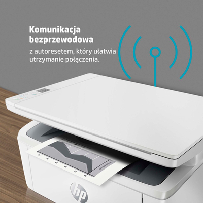 Printer multifunksional HP LaserJet M140w, A4, Wi-Fi, i bardhë