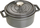 Tenxhere gize Staub Cocotte, 12 cm, rrumbullake, gri grafit