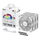 Set ventilatorësh Asus TUF Gaming TF120 ARGB 3in1, 120mm, ARGB, i bardhë
