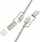 Kabllo karikimi Hoco U138 All in one, Type C Lightning në Type C, 60W 3A, me dritë LED, 1.2m, gri