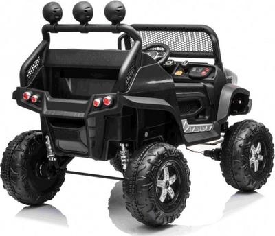 Makinë elektrike për fëmijë Mercedes Benz Unimog, 4x4, me telekomandë, e zezë