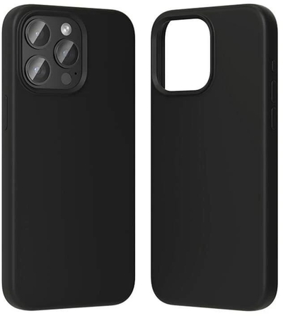 Mbulesë telefoni Vention Liquid Silicone për iPhone 15 Pro Max, MagSafe, e zezë