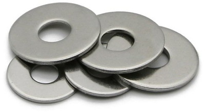 Rondela metalike DIN 125 D14 ZN, set 10 copë, metalike