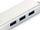 HUB Level one me 4 porte USB 3.0, i argjendtë 