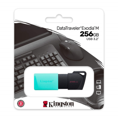 USB Kingston Exodia, 256 GB, USB 3.2 Gen 1