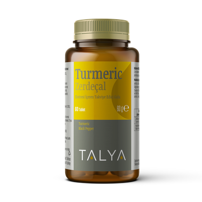 Suplemente TALYA Herbal Turmeric Curcumin, 1120 mg, 60 kapsula