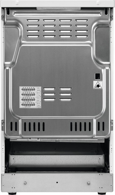 Shporet AEG CCB56491BW, 4 zona qelq qeramike, 58L, i bardhë