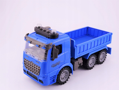 Kamion lodër Gazelo Toy Set Truck Car, shkallë 1:14, me drita edhe zë, blu