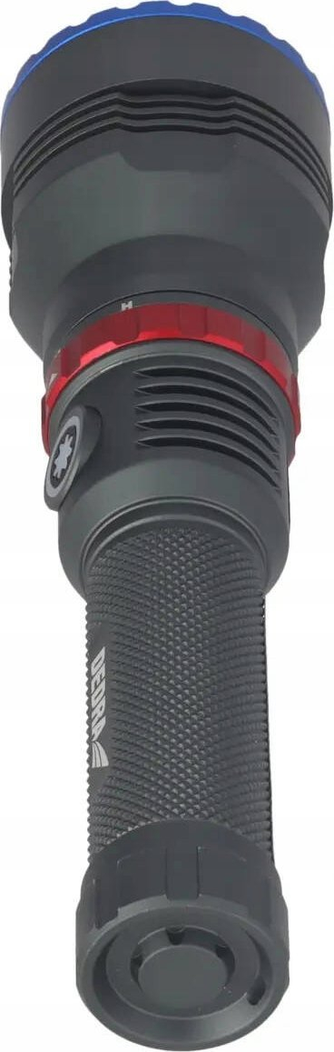 Dritë dore taktike Dedra L0950, LED 1000lm, USB‑C 2200mAh, gri
