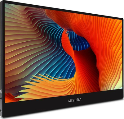 Пренослив монитор MISURA, 16", Фул HD IPS, црн