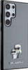Mbrojtëse telefoni Karl Lagerfeld Saffiano Karl &amp; Choupette, për Samsung Galaxy S24 Ultra, lëkurë eco, gri