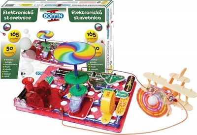 Set edukativ elektronik Boffin II Motion, 165 projekte, 50 komponentë, shumëngjyrësh