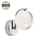 Llambë muri Domoletti Arctica 18358, 5W LED, dritë neutrale, krom