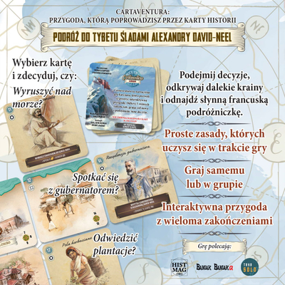 Lojë me letra Blam! Games Cartaventura Lhasa, bashkëpunuese, narrative