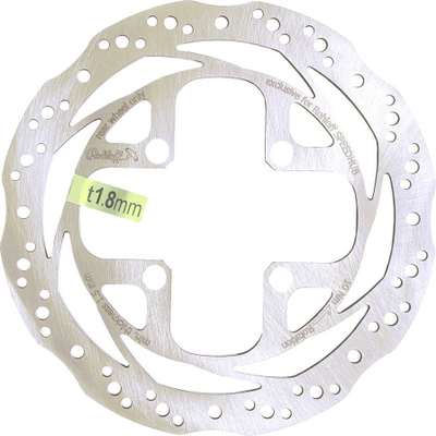 Диск кочница за велосипед Rohloff Speedhub 4B Rotor 203mm, дебелина 1.8mm, сребрена