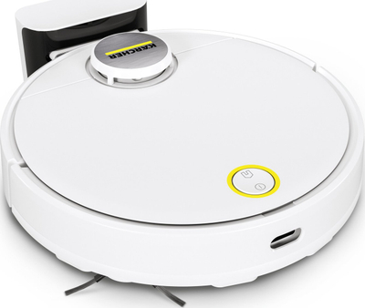 Robot fshesë Karcher RCV 3, me lëvizje të zgjuar, komandohet me aplikacion, i bardhë