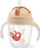 Gotë sippy Babyono Be Active, 240 ml, me pipëz kundër rrjedhjes, me sloth