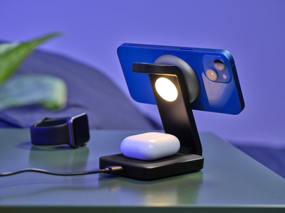 Karikues wireless 3 në 1 Trust Viro, magnetik, 20W, i zi