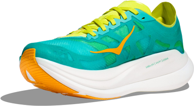 Патики HOKA Rocket X 2 Ceramic Evening Primrose, тркачки, зелено-жолти