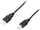 Kabllo USB Long USB A në USB B, 1.5m, USB 2.0, e zezë
