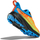 Машки планинарски патики HOKA Challenger 7 GTX, Gore-Tex, ѓон со амортизација, повеќебојна портокалова