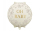 Balon folie PartyDeco Oh Baby, 35cm, rrumbullak, ngjyrë krem