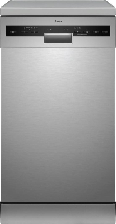 Lavatriçe enësh Amica DFM41E6qISMG, 45 cm, 10 sete, inoks