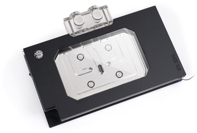 Waterblock Bitspower NEBULA TUF Gaming RTX 5090, ARGB, akrilik, i zi