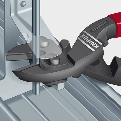 Pincë prerëse anësore Knipex CoBolt 71 31 200, 200mm, doreza PVC, shumëngjyrëshe