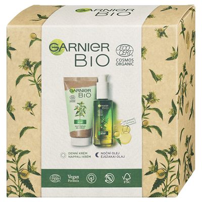 Set Garnier krem BIO 50 ml + vaj BIO 30 ml