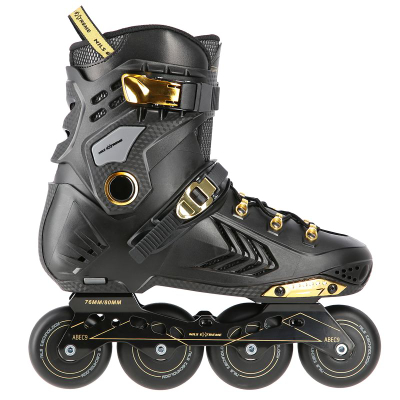 Patina inline Nils Extreme NA20002, ABEC9, numri 41, të zeza me të arta