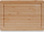Dërrasë prerëse Zeller Bamboo, 22 x 32 cm, bambu natyrale