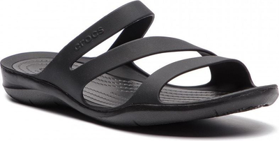 Sandale për gra Crocs Swiftwater Sandal W 203998, Croslite, kundër rrëshqitjes, të zeza