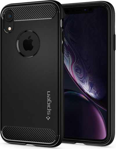Kornizë mbrojtëse Spigen (064CS24871), Apple iPhone XR, e zezë