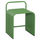 Stol Intrepid prej alumini 40x38x42,5-55Hcm (HM6326.07), gjelbër