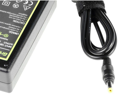 Adapter karikimi për laptop Green Cell AD11-P, 65W, 18.5V 3.5A, i zi