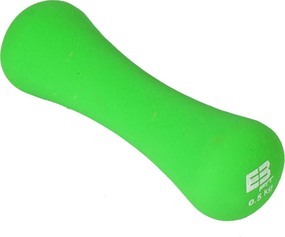 Peshë dore Eb Fit Hantla Neoprene, 0.5 kg, e gjelbër