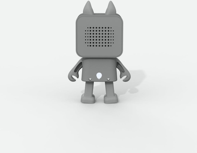 Altoparlant Bluetooth Mobility on Board Dancing Animals Ujk, 4 orë bateri, gri