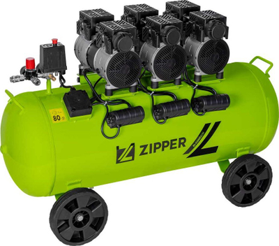 Kompresor ajri Zipper ZI-COM90SI, 2250W, 378 l/min, 90L