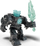 Lodër robot Schleich Eldrador Mini Creatures Shadow Ice, me shpatë, gri me blu