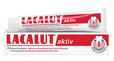 Pastë dhëmbësh medicinale Lacalut Aktiv, 75ml