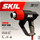 Пиштол за топол воздух Skil HEAT GUN 8003FA, 2000W, сив