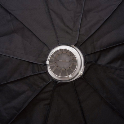Softbox sferik GlareOne Lantern 120 Pro, diametër 120 cm, me skirt, i bardhë