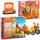 Set ndërtimi Marioinex Mini Waffle Farmer Front Loader, eskavator me krah lëvizës, shumëngjyrësh
