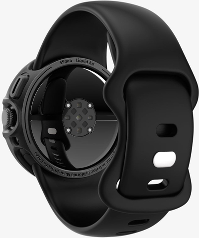 Mbrojtëse ore Spigen Liquid Air, për Google Pixel Watch 3 45mm, mat, e zezë