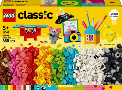 Set kreativ Creative Happy Box, tulla ndërtimi, me ngjyra