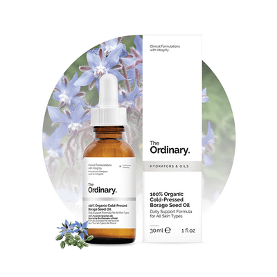 Vaj për fytyrë The Ordinary 100% Organic Borage Seed Oil, 30ml