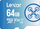 Kartë memorje Lexar FLY 1066x MicroSDXC, 64GB, UHS I U3 V30 A2, blu