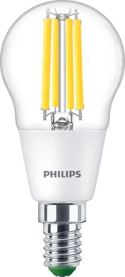 Llampë LED Philips G45 E14, 2.3W 485lm, 4000K, xham i tejdukshëm